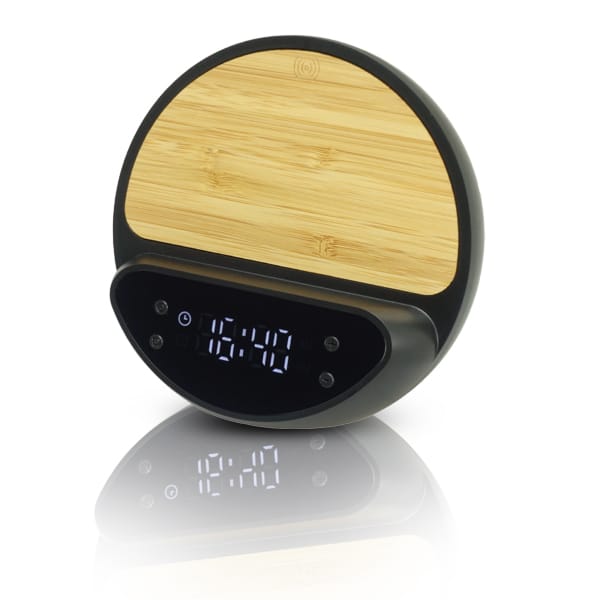 שעון דיגיטלי בשילוב מטען אלחוטי – תמונה 3