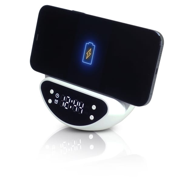 שעון דיגיטלי בשילוב מטען אלחוטי – תמונה 6