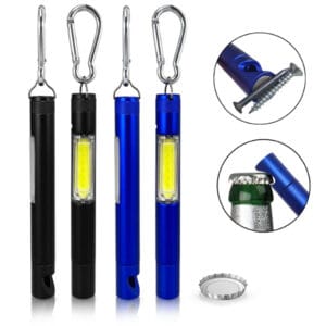 פנס בשילוב פותחן