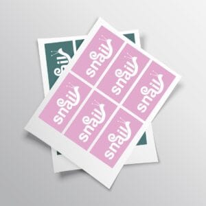 מדבקות מלבניות 5X10