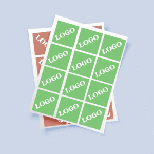 מדבקות ממותגות