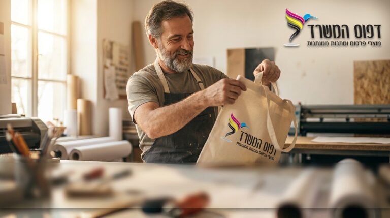 דפוס המשרד: מעבר למיתוג – כשאיכות פוגשת השפעה בלב ברור חיל